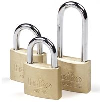 Riippulukko Habo 403-40-3, messinki, 3kpl