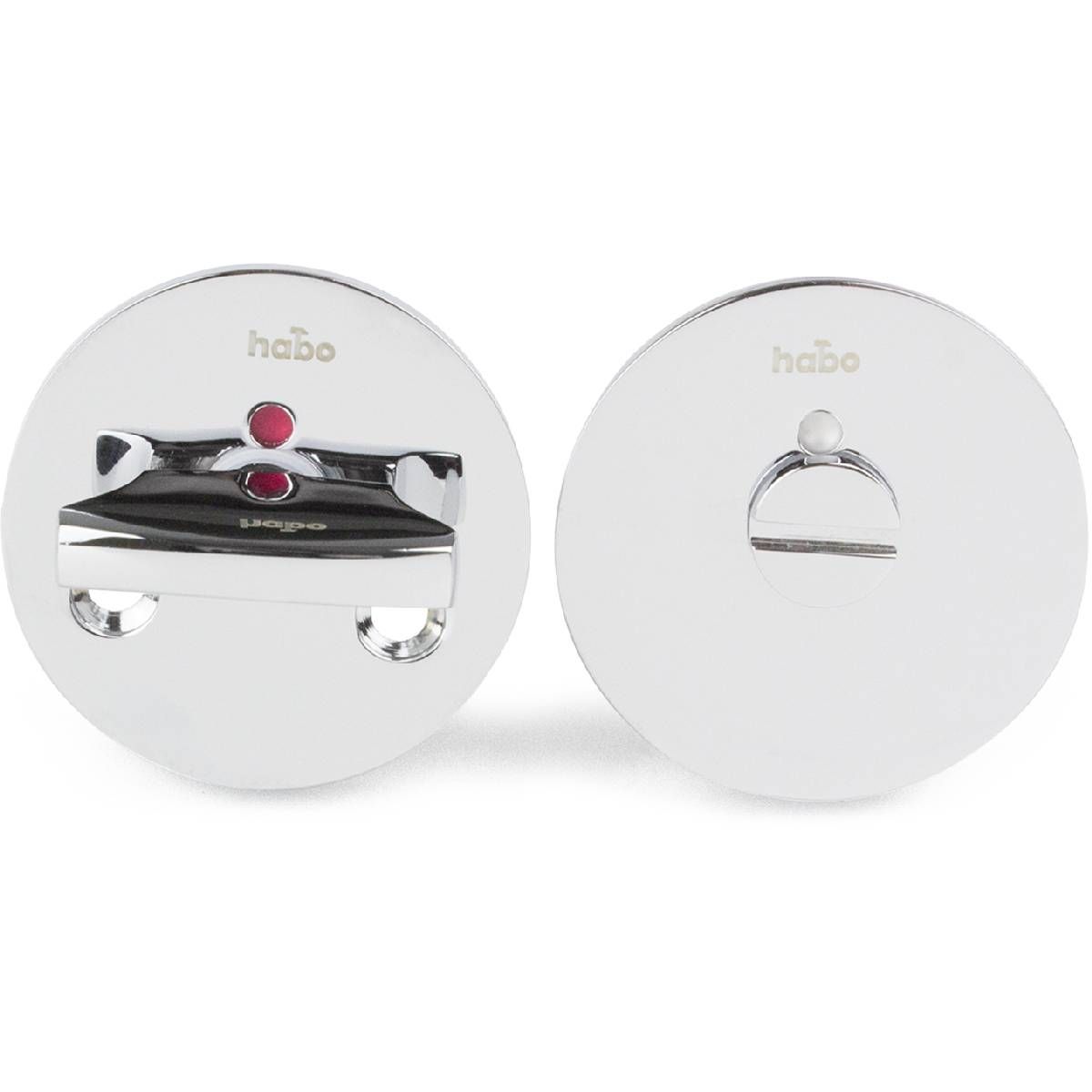 Wc-vääntönuppi Habo F262, kromi