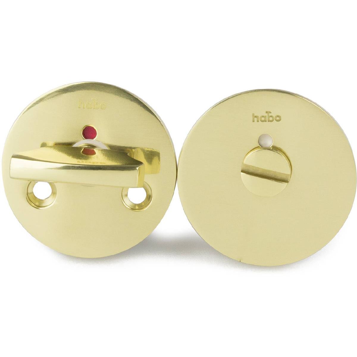 Wc-vääntönuppi Habo F262, kiillotettu messinki