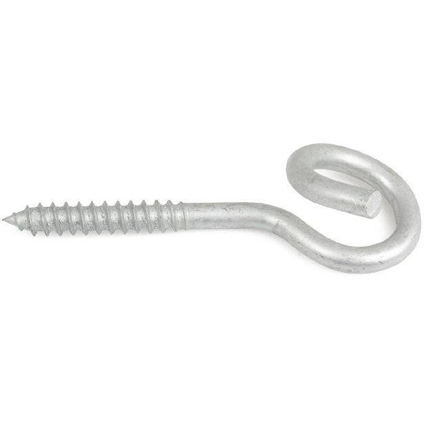 Saparokoukku Habo, 120mm, sähkösinkitty