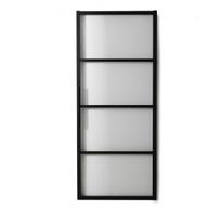 Ovi Habo Square, 900x2133x28mm, musta/lasi