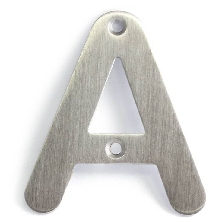 Talokirjain Habo 570, 80mm, teräs
