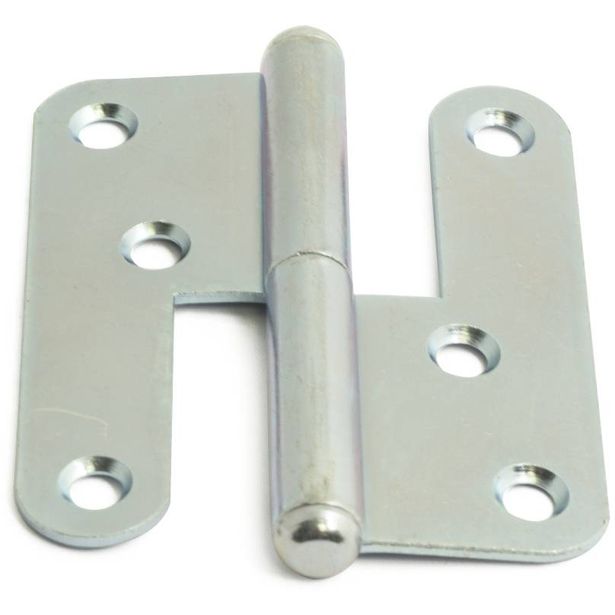 Nostosarana Habo 1222, 85x72mm, vasen, sähkösinkitty, 2 kpl