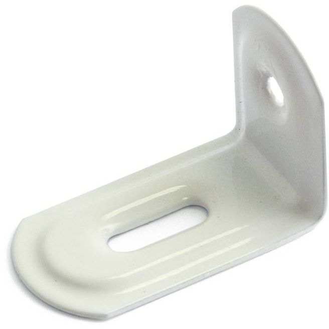 Kalustekulma Habo 501, 41x25mm, valkoinen