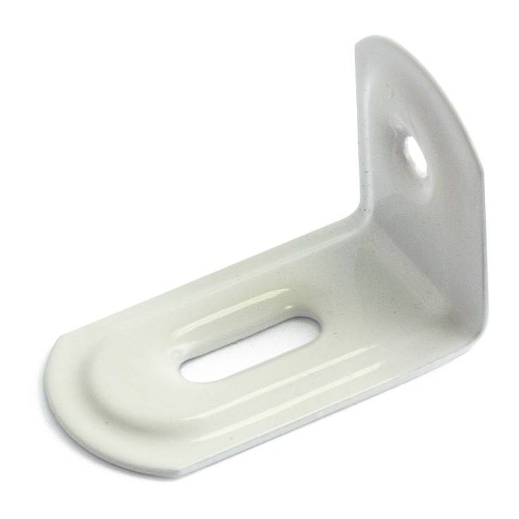 Kalustekulma Habo 501, 41x25mm, valkoinen