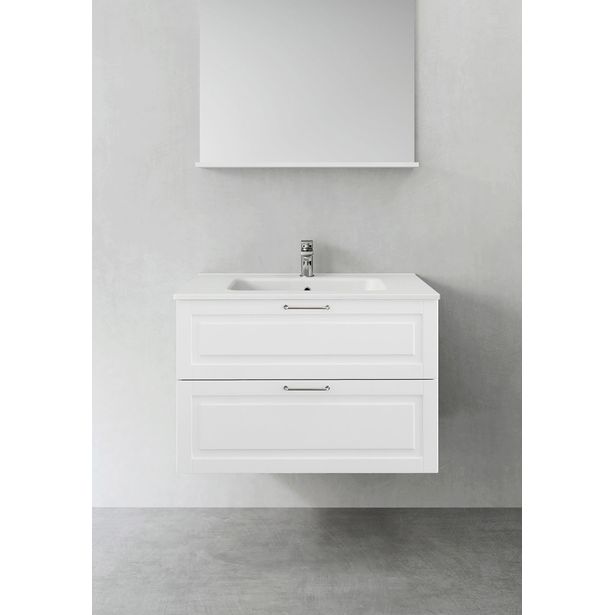 Allaskaappi Hafa Grace, 800x535mm, valkoinen