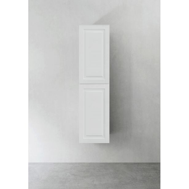 Korkea kaappi Hafa Store Grace Compact, soft close, valkoinen