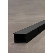 Seinäprofiili Hafa Igloo Pro I-Wall, mattamusta