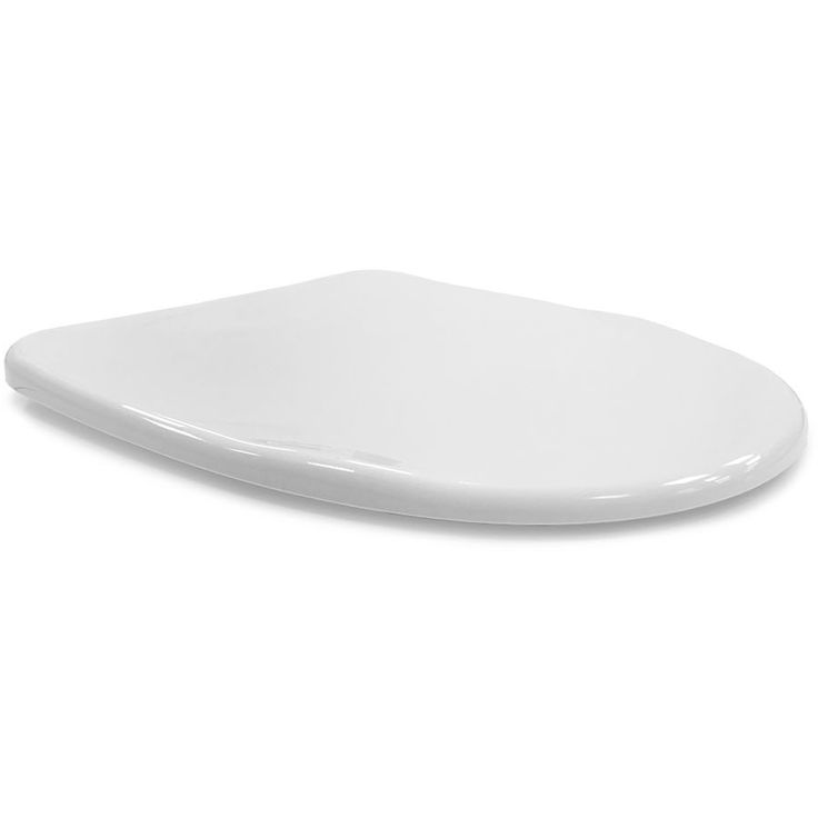 WC-istuimen kansi Noro Well, pehmeä, valkoinen