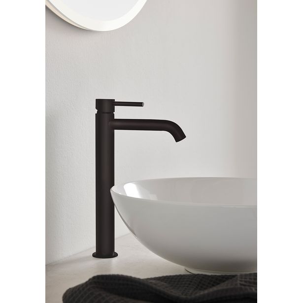 Pesuallashana Hafa Wind, korkea malli, musta ruostumaton teräs