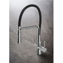 Keittiöhana Hafa Verge, APK-liitäntä, ulosvedettävä juoksuputki, Verkkokaupan poistotuote