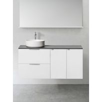 Allaskaluste Hafa Shape 600 ja 2 kpl sivumoduuli 300, soft close, eri värejä