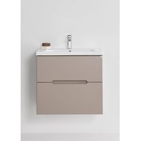 Allaskaappi altaalla Hafa Clay, 600 mm, tumma beige