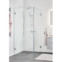 Suihkunurkka Hafa Infinity, kirkas lasi, eri vaihtoehtoja