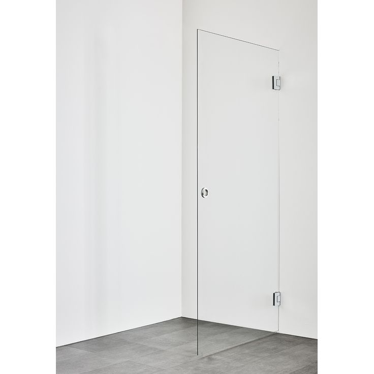 Suihkuovi Hafa Infinity 100, kirkas lasi, kromiprofiili