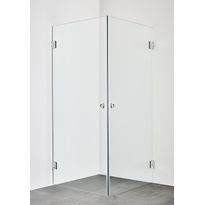 Suihkunurkka Hafa Infinity, kirkkaat lasit, eri vaihtoehtoja