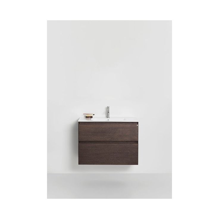 Allaskaappi Hafa Go Plus, 580x800x456mm, 2 ltk, tumma tammi