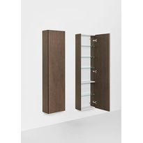 Kylpyhuoneen korkea kaappi Hafa Go Compact, 155.5x40x20cm, hyllyillä, eri värejä