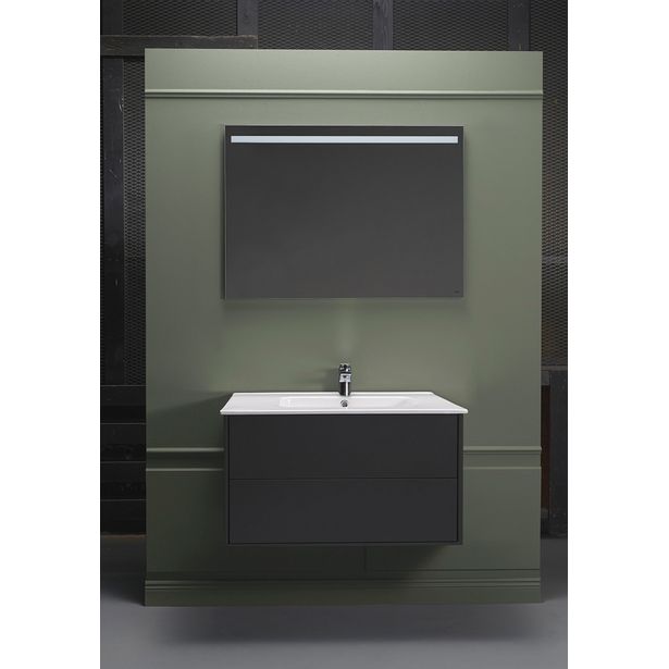 Pesuallaskaappi Hafa Edge, 800x456x450mm, antrasiitin harmaa