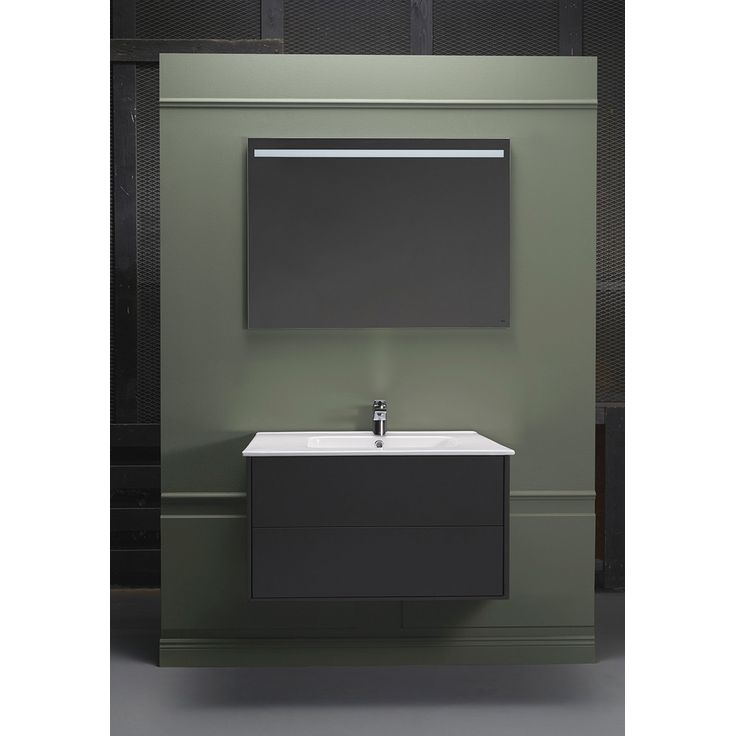 Pesuallaskaappi Hafa Edge, 800x456x450mm, antrasiitin harmaa