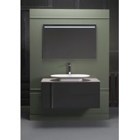Pesuallaskaappi Hafa Edge, 1000x456x450mm, antrasiitin harmaa