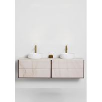 Allaskaappi Hafa Edge Stone, 462x1610x462mm, 4 ltk, savu tammi