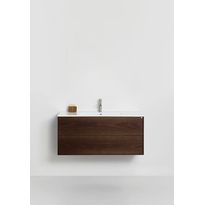 Allaskaappi altaalla Hafa Edge, 470x1010x465mm, 2 ltk, eri värejä