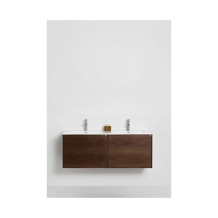 Allaskaappi altaalla Hafa Edge, 470x1210x465mm, savu tammi