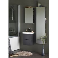 Allaskaappi altaalla Hafa Neat, 420 mm, antrasiitti