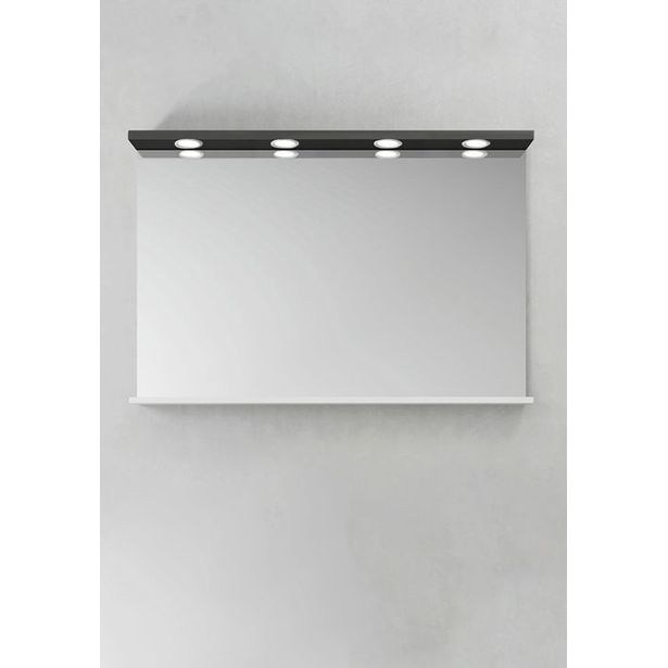 Peili Hafa Store 1200 LED-spoteilla antrasiitti