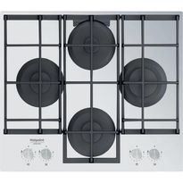 Kaasuliesitaso Hotpoint-Ariston HAGS61FWH, 60cm, 4-liekkinen, valkoinen