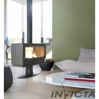 Valurautatakka Invicta Nelson, kaksipuolinen, antrasiitti, 12 kW, 201 kg