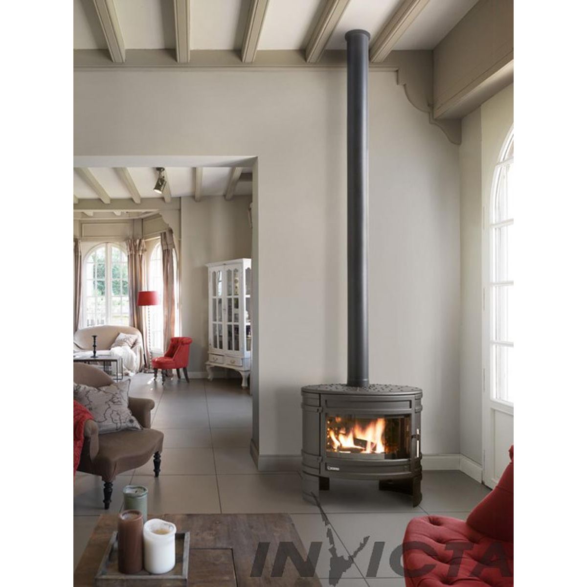 Valurautatakka Invicta Angor, 12 kW, 153 kg