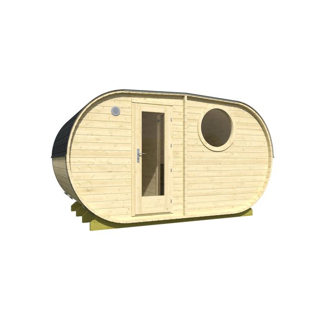 Tynnyrisauna Tene Hanko 9.4m²