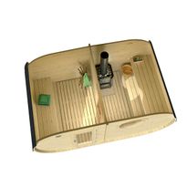 Tynnyrisauna Tene Hanko 9.4m²