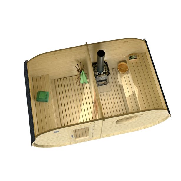 Tynnyrisauna Tene Hanko 9.4m²