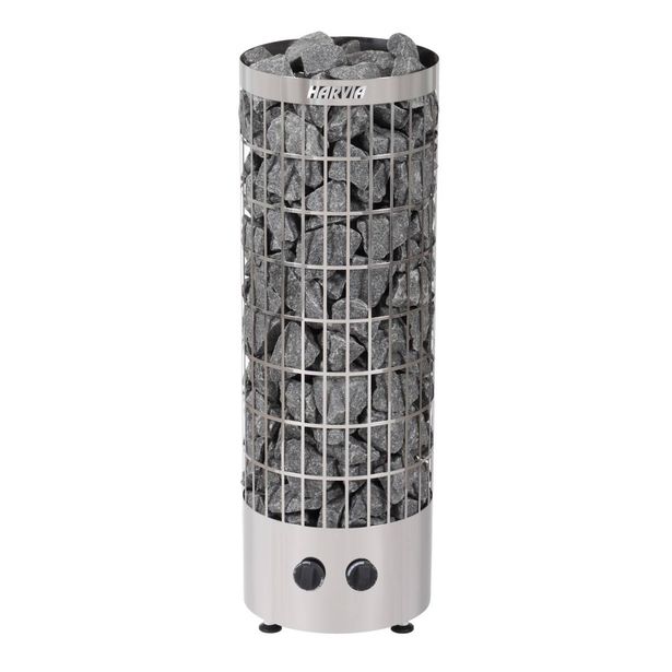 Sähkökiuas Harvia Cilindro PC70, 6.8kW, 6-10m³, kiinteä ohjaus, Verkkokaupan poistotuote