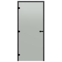 Lasiovi Harvia Black Line, 8x21, mäntykarmi, satiini, Verkkokaupan poistotuote