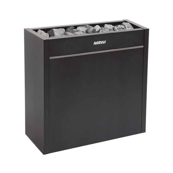 Sähkökiuas Harvia Virta Pro HL160, 15.8kW, 16-25m³, erillinen ohjaus, musta