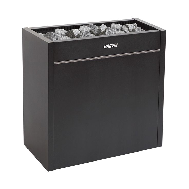 Sähkökiuas Harvia Virta Pro HL220, 21.6kW, 22-32m³, erillinen ohjaus, musta
