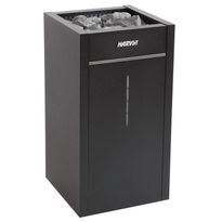 Sähkökiuas Harvia Virta Combi HL90S, 9kW, 8-14m³, manuaalitäyttö, erillinen ohjaus, musta