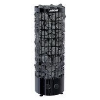 Sähkökiuas Harvia Cilindro PC70 Black Steel, 7kW, 6-10m³, kiinteä ohjaus, Verkkokaupan poistotuote