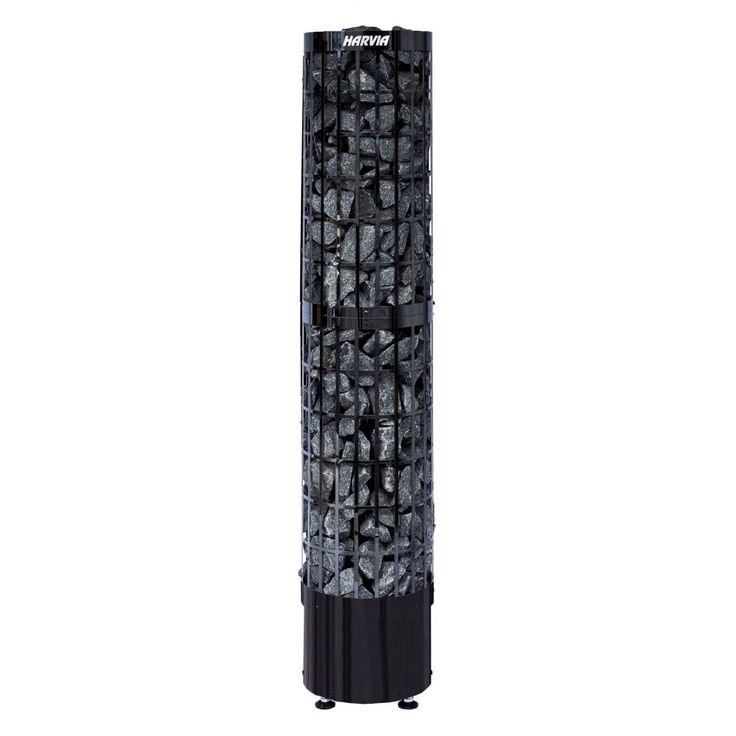 Sähkökiuas Harvia Cilindro PC66E Black Steel, 6.6kW, 5-9m³, erillinen ohjaus