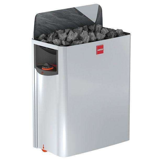 Sähkökiuas Harvia The Wall SW45, 4.5kW, 3-6m³, kiinteä ohjaus