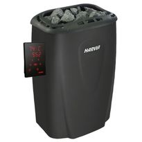 Sähkökiuas Harvia Moderna V45XE Black, 4.5kW, 3-6m³, erillinen ohjaus