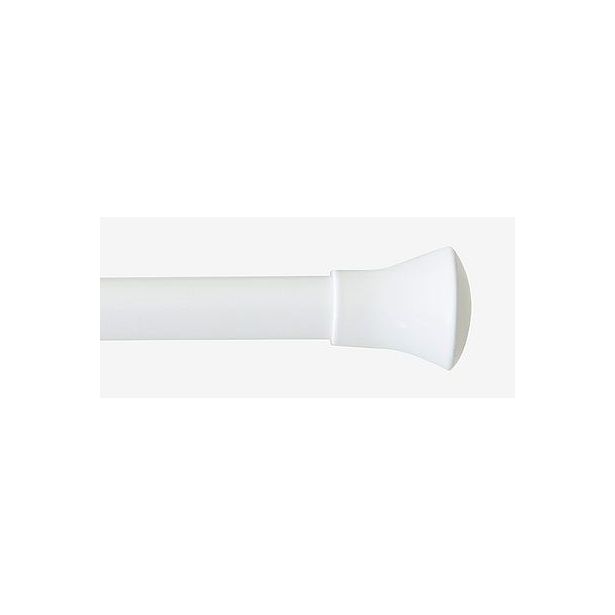 Verhotanko Hasta Vega Ø16/19mm, 130-240cm, valkoinen