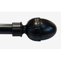 Verhotanko Hasta Elin Ø 16/19mm, 130-240cm, musta