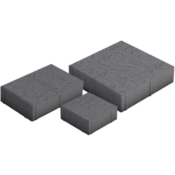 Roomalaiset pienet kivet HB-Betoni, 60mm, musta