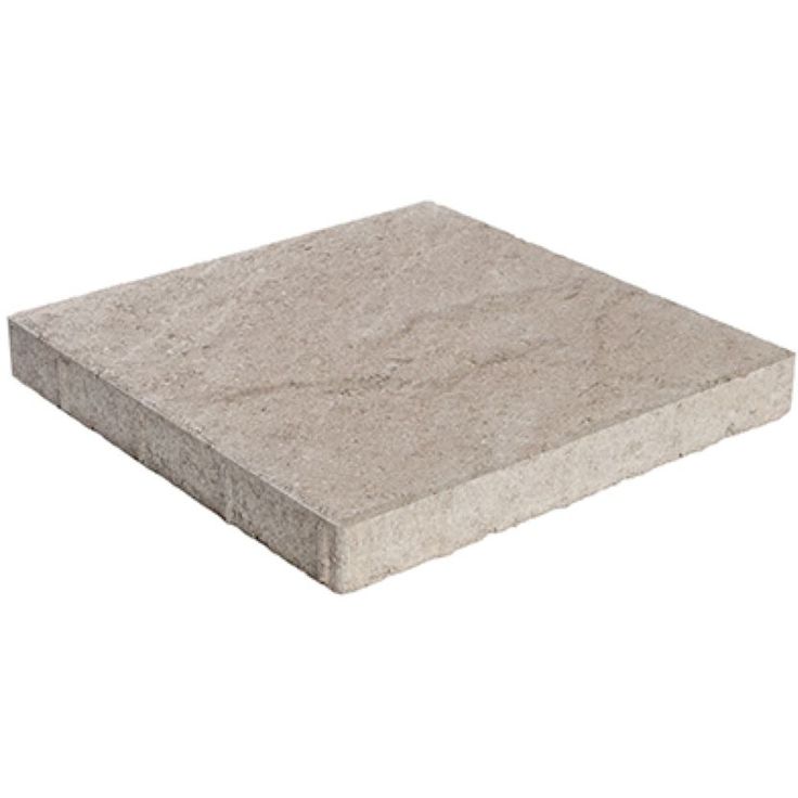 Betonilaatta HB-Betoni, 50x398x398mm, pintaprofiloitu, harmaa