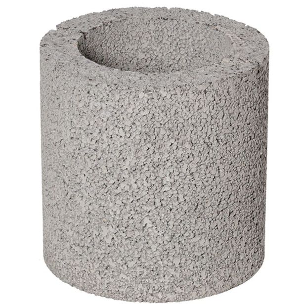 Kevytsorapilariharkko HB-Betoni, 300x300x300mm, pyöreä